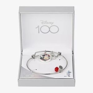 Disney 100 Mickey Mouse Bangle Bracelet by La Rocks NIB